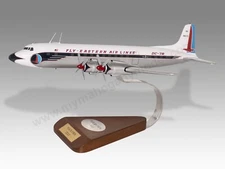 Douglas DC-7 DC-7B Eastern Airlines Desk Wood Airplane Model Large Scale 1/100
