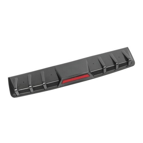 Carbon Fiber Rear Bumper Diffuser Splitter w/LED Tail Light For Toyota Corolla - Picture 14 of 20