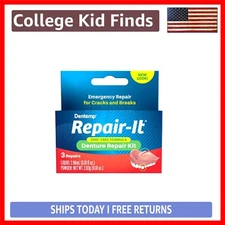 Ultimate Denture Repair Kit: Safe Gel Formula to Fix Breaks & Improve Durability