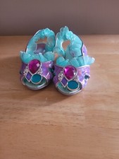 New Disney Store Ariel Deluxe Costume Dress Up Shoes Little Mermaid SZ 7/8