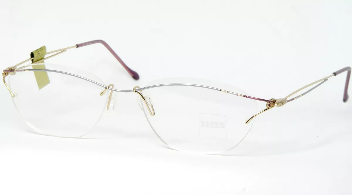 Vintage Carl ZEISS 15360 210 Oro Multicolore Occhiali da Sole Zeizz 52 15 135mm