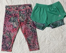 Mixed Lot of 2 Pieces - Girl's adidas Shorts and Legging Set, XS 7/8