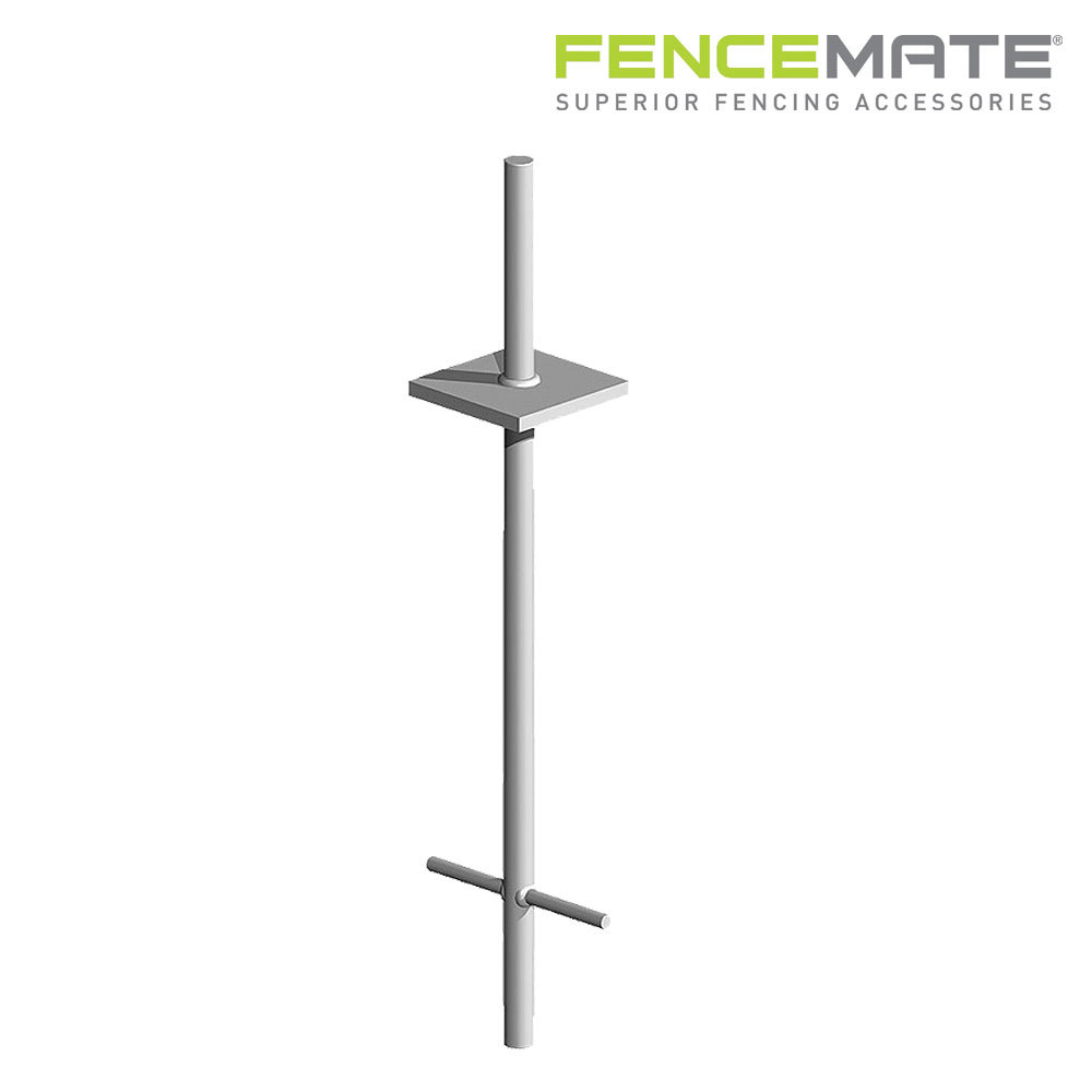 Fencemate Ground Socket to Concrete Galvanised Support for Decking