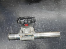 GEMU 2044060 DIAPHRAGM VALVE W/ 2" BUTT WELD & 2" TRI CLAMP FITTING