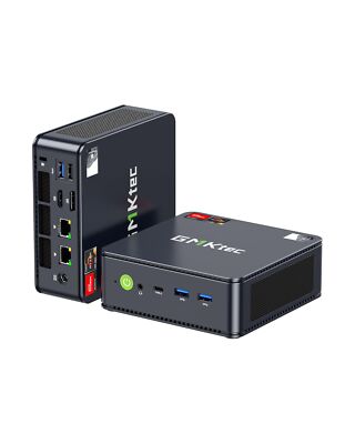 GMKtec M6 Gaming PC Mini AMD Ryzen 5 6600H(Max 4.5GHz) Windows 11