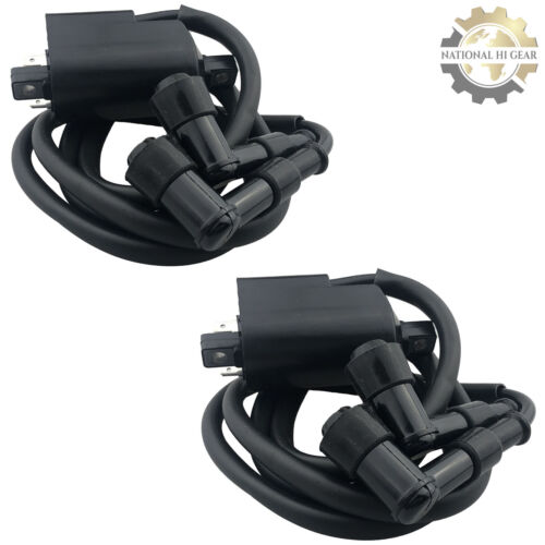2 Ignition Coil for Suzuki GV1200Glf GV1200Glg GV1200Glf2 Madura 1200 1985 1986