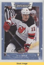 2017-18 Upper Deck Compendium Blue Brian Boyle #729 READ dm3