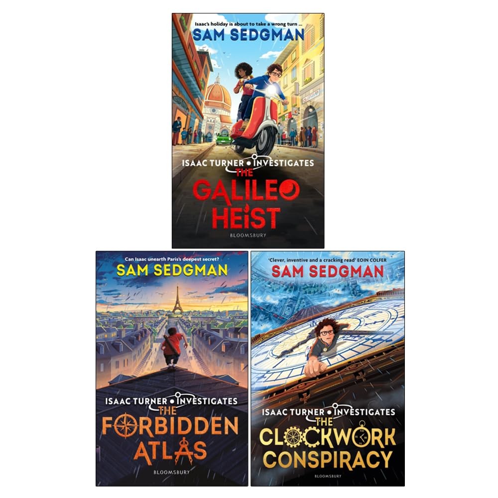 Isaac Turner Investigates Series by Sam Sedgman 3 Books - Ages 9-12 - Paperback - Image 5