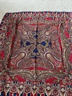 Vintage Oscar De La Rente Eaton Scarf Classic Design Elegant 30” Square — photo 4