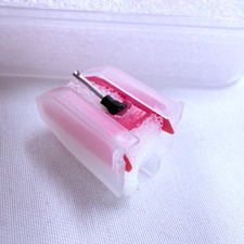 4 Pack Ruby Record Player Needle Turntable Stylus Replacement for ION Red