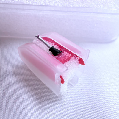 4 Pack Ruby Record Player Needle Turntable Stylus Replacement for ION Red 