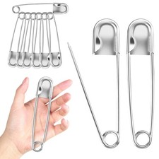 Jumbo Safety Pins 7P, 5 Inch Extra Large Safe...