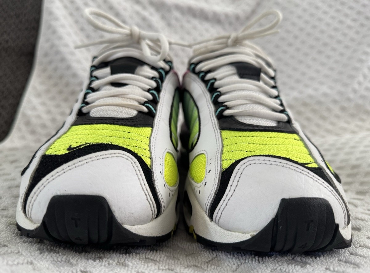 Nike Air Max Tailwind 4 Sneakers White Aurora Green Pink Size 10.5