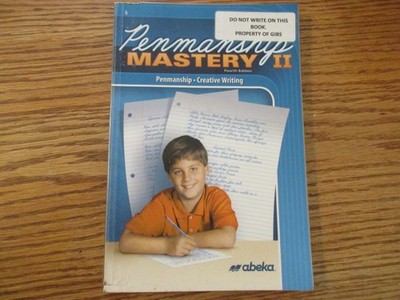 ABeka Penmanship Mastery II (4th edition)