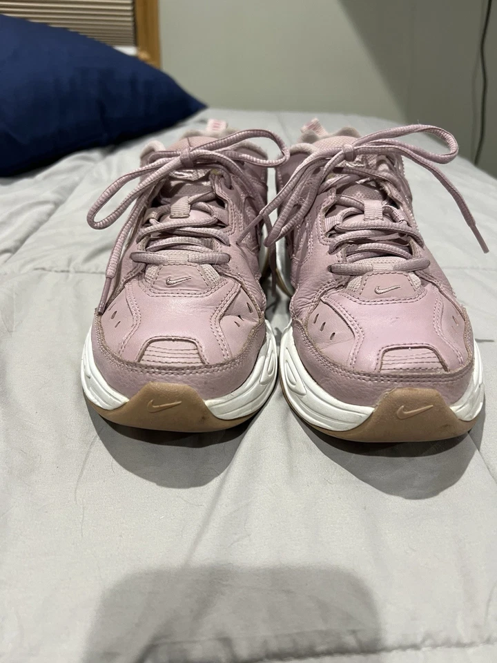 Nike [AO3108-500] M2K Tekno Ciruela Tiza Rosa Blanco Zapatos Tenis Talla 8.5 Foto 4 de 4