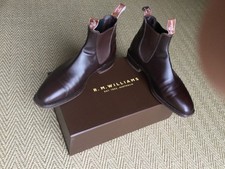 R.M. Williams Craftsman Signature Chestnut Brown UK Size 8.5 (Boxed) G-width