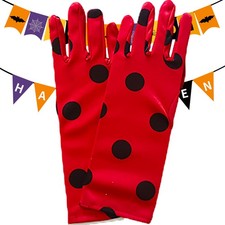 Children's Ladybug Gloves 1 Pair Creative Ladybug Gloves Cosplay Party Props