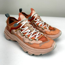 Sorel Kinetic Breakthru Tech Lace Womens Size 7 Sneakers Peach Pink NL4691-891