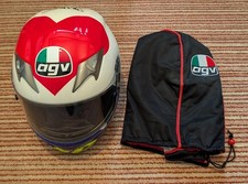 AGV Ti Tech motorbike helmet, Valentino Rossi, Monza 2007, 374 of 2500
