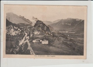VAL D' ASTICO VICENZA cartolina viaggiata 1938 formato piccolo