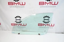 Front Left Driver Side Door Window Glass Green Panel OEM BMW 325 330 01-05 Sedan