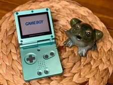 Nintendo Game Boy Advance GBA SP Pearl Green System AGS 001 NEW