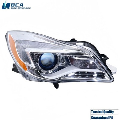 Passenger RH Side Halogen Headlight Assembly w/ Bulb For 2014-2017 Buick Regal
