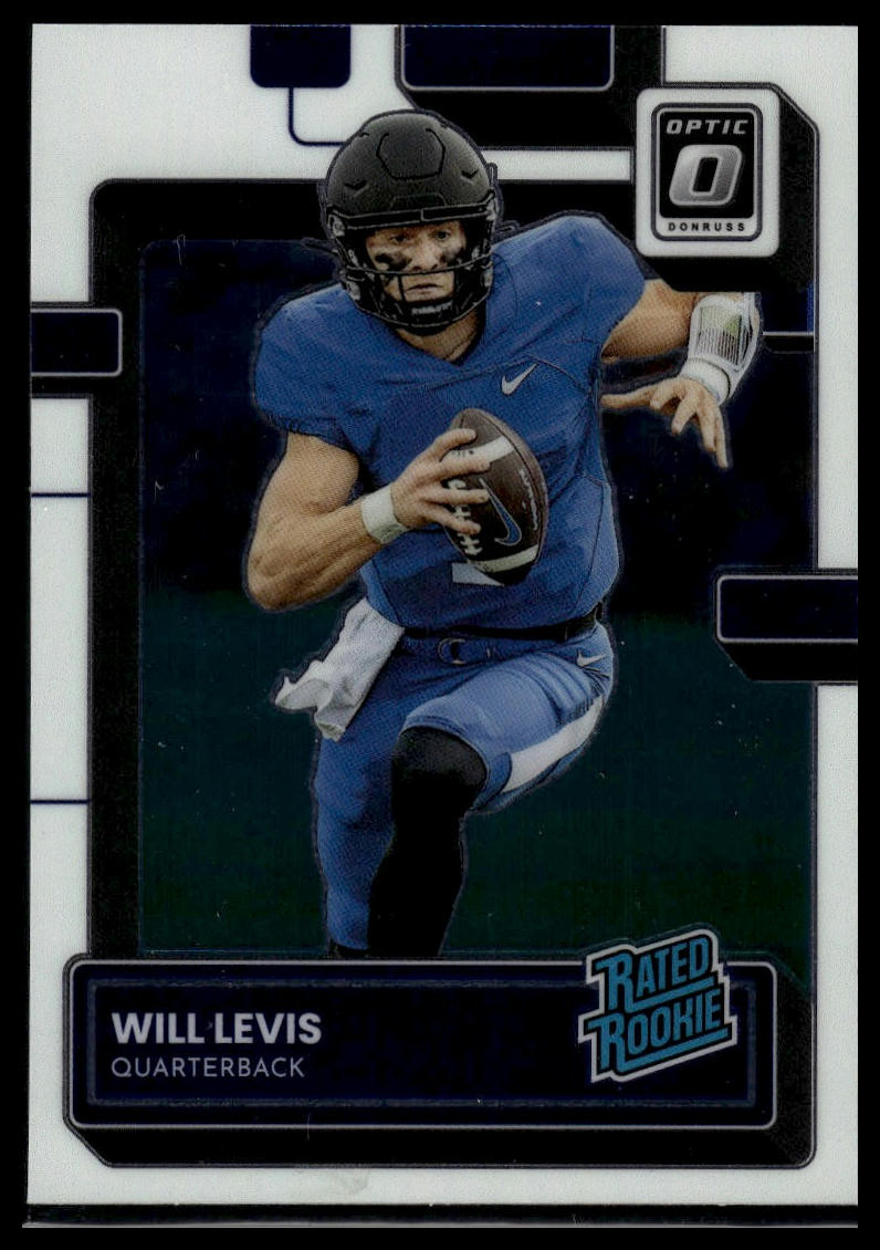 2023 Chronicles #4 Will Levis Donruss Optic Rated Rookies