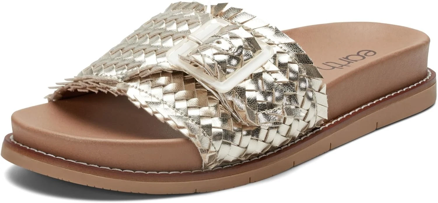 Earth Women's Fontane Woven Flat Sandals