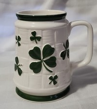 Vintage Lefton China Shamrock Beer Mug - Japa...