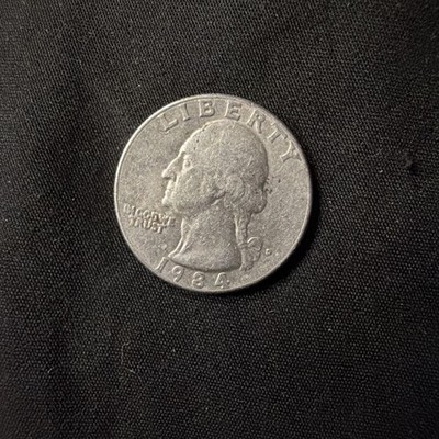 1984 D Washington Rare no rim error  See Pictures