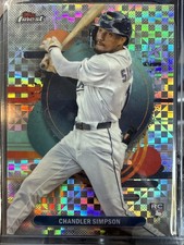 2025 Topps Finest - Uncommon Chandler Simpson #177 Checkerboard Refractor (RC)