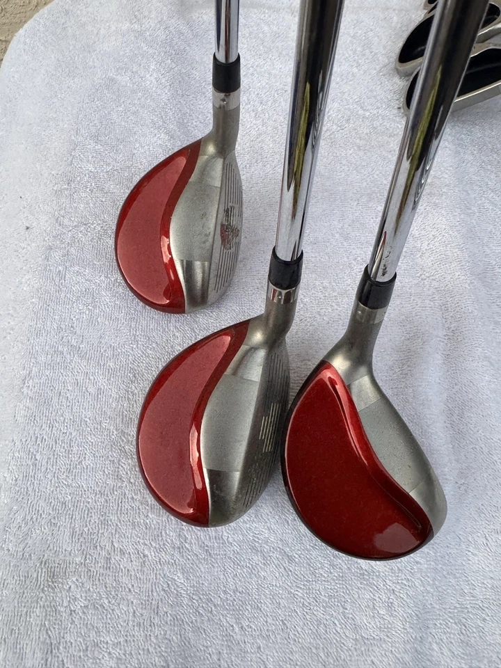Nike CPR 7-PW Irons Plus 22, 26, 2 18 Hybrid CPR Steel Shafts Original Grips RH - Image 3 of 4