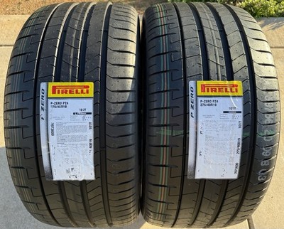 PIRELLI　P-ZERO PZ4 MO 275/40R19　2本セット TWO BRAND NEW 275/40R19 Pirelli P Zero PZ4 Sport Tires Like