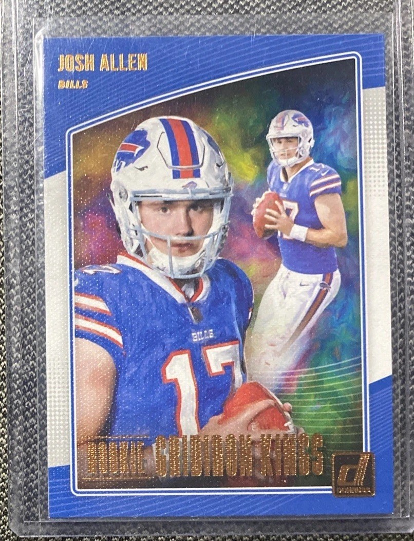 2018 Panini Donruss Gridiron Kings Josh Allen RC Buffalo Bills
