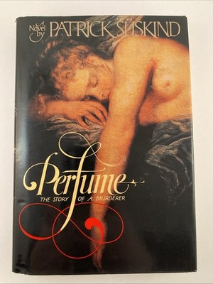 Perfume by Patrick Suskind 1986 First American Edition HC Book + Postcard