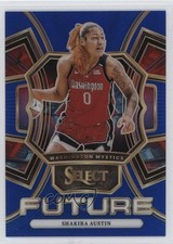 2024 Panini Select WNBA Select Future Blue Prizm 22/49 Shakira Austin #12 17u0