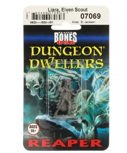 Миниатюрные обитатели подземелий со жнецами Эльфийская разведчица Лиара 2190₽