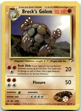 Brock's Golem 20/132 Rare Gym Heroes Pokemon Unlimited Lightly Played on eBay