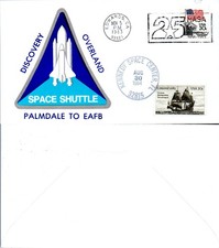 USA SPACE COVER 1983 EDWARDS 1984 KENNEDY SPACE CENTER SPACE SHUTTLE     (A2/44)