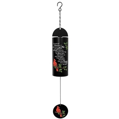 Carson 10706 Tomorrow 22 Inches Cylinder Sonnet, Black,Wind Chimes