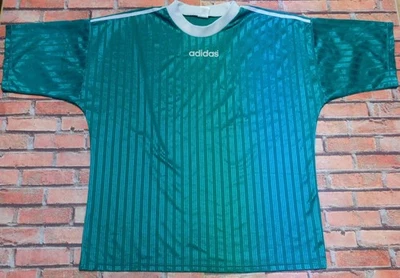 ADIDAS Maillot De Football Nolel Vintage Made In England (639) Tg. XL - Photo 1/3