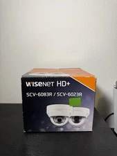 New Wisenet Hanwha HD+ AHD 1080P High Resolution Dome Camera SCV-6083R *NEW*