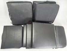 7x Lot CD Binder Case USED Container Store, Case Logic, Fellowes Dvd Disc