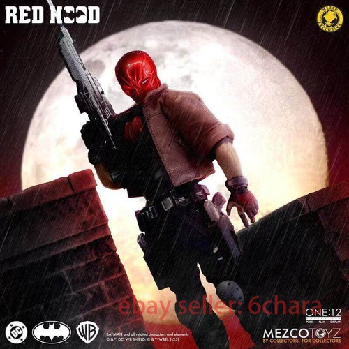 Mezco Collective 蝙蝠侠反英雄红帽 1/12 比例衣着可动人偶 - 第 3/15 张图片