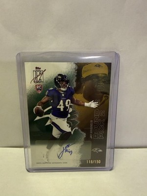 2025 Topps Signature Class Rookie Auto Jay Higgins IV #191 118/150 Ravens RC
