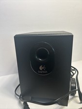 Logitech Z313 Speaker System Subwoofer  Control Wired Pod ONLY, TESTED WORKS