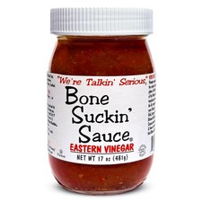 Bone Suckin Sauce Eastern Vinegar BBQ Sauce, Authentic Carolina Flavor, Zest...