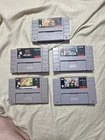 Super Nintendo Game Lot Of 5 Ys Iii Mortal Kombat 3 Lost Dimension Lethal Enforc