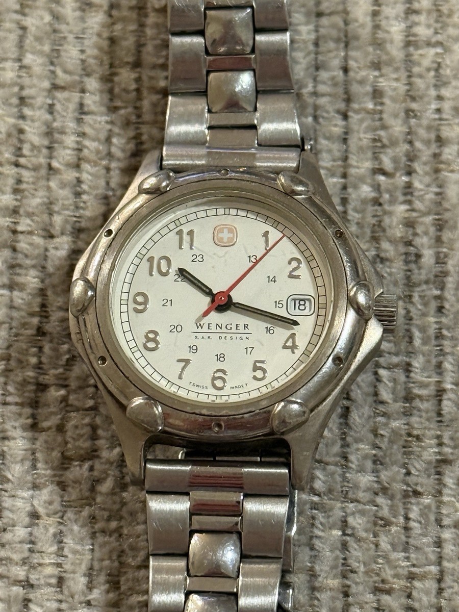 Wenger 70145 Swiss military 腕時計 AUTHENTIC WENGER SWISS MILITARY CHRONOGRAPH | eBay
